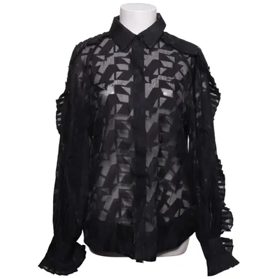 Blouse (Zwart) van Copenhagen Muse Katoen, Polyester