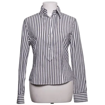 Shirt (Black, White) from Zero Base Cotton, Elastane, Polyester