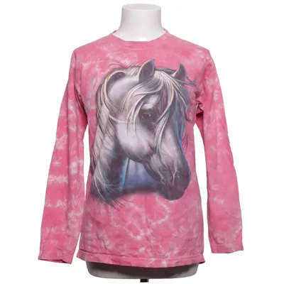 T-shirt à manches longues (Rose, Multicolore) de Rock Eagle Coton