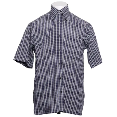 Kortärmad skjorta (Blå, Vit, Flerfärgad) från Smart Shirt Collection Bomull, Polyester
