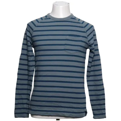 Lange mouwen shirt (Blauw, Grijs) van Dressmann Katoen
