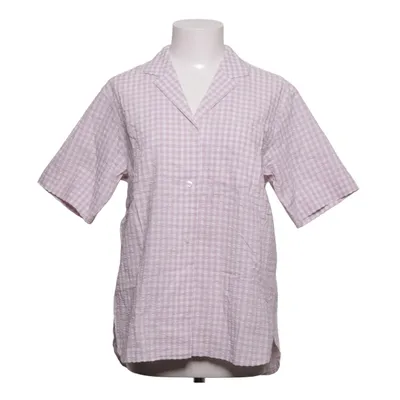 Short sleeve shirt (Purple, White) from Arket Cotton