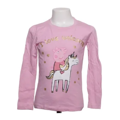 Long sleeve T-shirt (Pink) from KappAhl Cotton