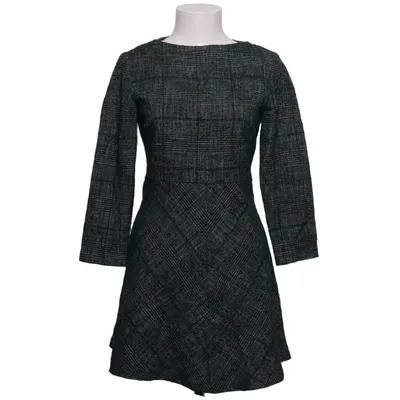 Dress (Green, White) from Zara Woman Acrylic, Elastane, Polyester, Viscose