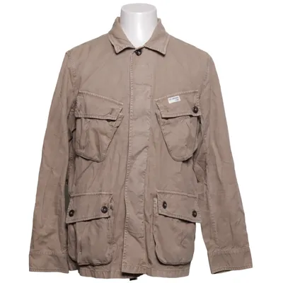 Safarijakke (Beige) fra Fay Bomuld, Linned