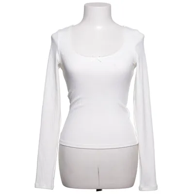 Top (Hvid) fra Divided by H&M Elastan, Polyester