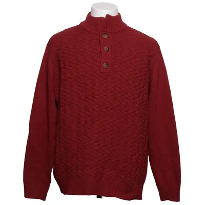 Pull-over (Rouge) de Coofandy Polyester