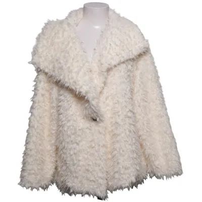Veste en fourrure (Blanc) de Chantal. B