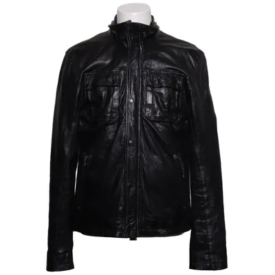 Leren jack (Zwart) van Gipsy