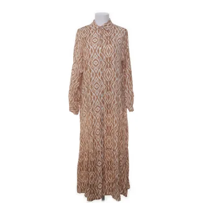 Maxi jurk (Bruin, Wit) van Rough & Rose