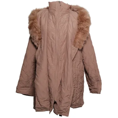 Winter coat (Beige) from Nino Polyamide, Polyester