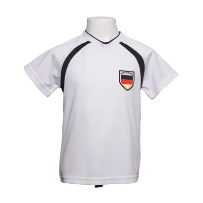 Maillot de football (Blanc, Noir) de H&M Sport Polyester