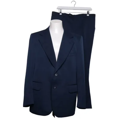 Jakkesæt (Blå) fra First Class Polyester, Uld