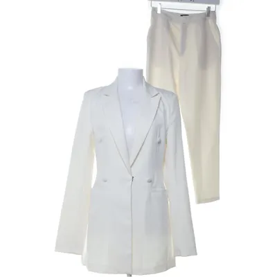 Jakkesæt (Beige) fra PrettyLittleThing Polyester, Elastan