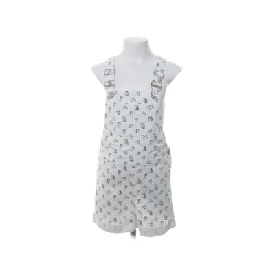 Dungarees (White, Green) from TRex and Muffin Cotton