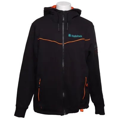 Huvtröja (Svart, Orange) från Helly Hansen Workwear Bomull, Polyester