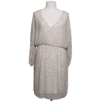 Cocktailklänning (Vit, Silverfärgad) från Alice + Olivia Elastan, Polyester, Viskos