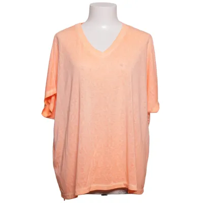 T-shirt (Oranje) van Moda & Moda Katoen, Polyester