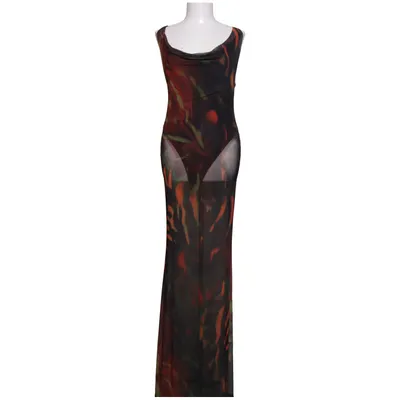Maxikjole (Flerfarvet) fra PrettyLittleThing Elastan, Polyester
