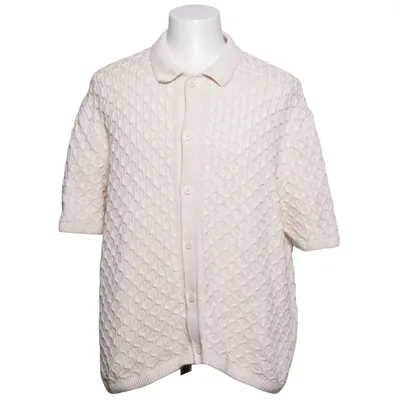 Kortärmad skjorta (JORACAPULCO CABLE KNIT SS POLO) från Originals by Jack & Jones Bomull