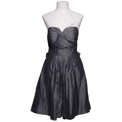Cocktailkjole (Grå) fra Marie Blanc Acetat, Polyester
