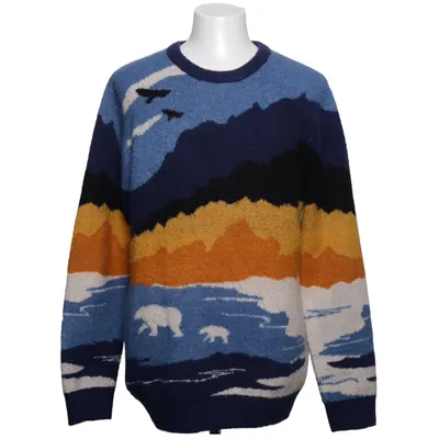 Trui (Blauw, Meerkleurig) van Clockhouse Acryl, Elastaan, Polyester