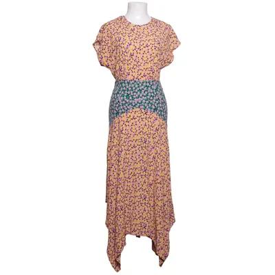 Jurk (Geel, Roze, Meerkleurig) van Topshop Tall Viscose