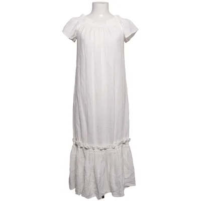 Maxi dress (White) from Zara Cotton