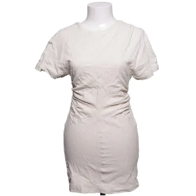 Kjole (Beige) fra Zara Bomuld, Linned, Viscose