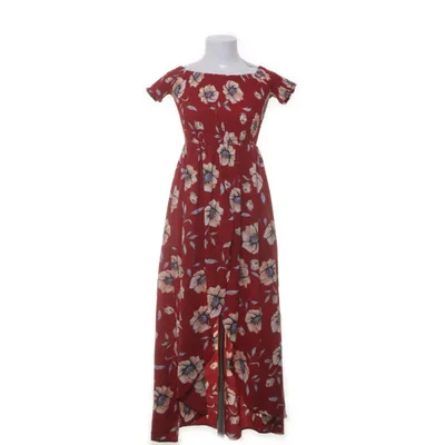 Långklänning (Röd, Flerfärgad) från Zaful