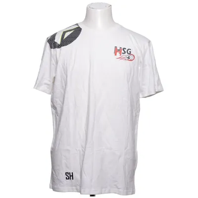 T-shirt (White, Multicolored) from Kempa Cotton