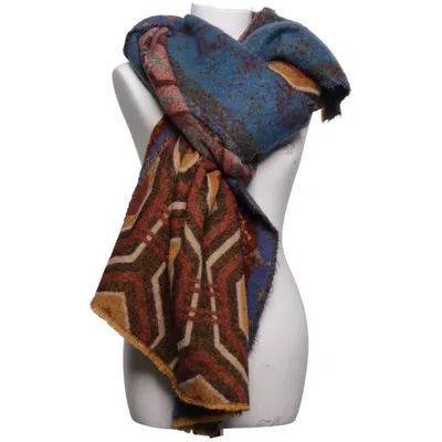 Sjaal (Blauw, Meerkleurig) van Zara Accessories