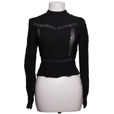 Blouse (Black) from H&M Trend Viscose, Cotton