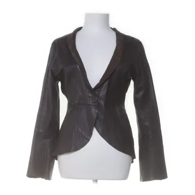 Leren blazer (Bruin) van Essentiel Antwerp