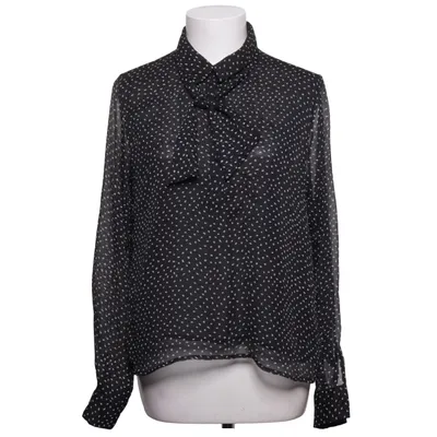 Schluppenbluse (Schwarz, Weiß) von Zara Polyester