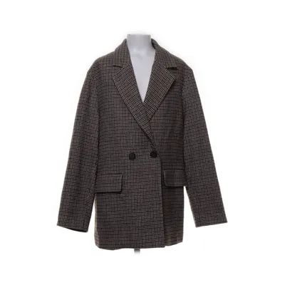 Kavaj (Brun, Flerfärgad) från Zara Akryl, Polyester, Ull