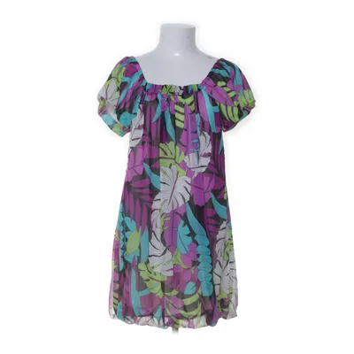 Dress (Purple, Multicolored) from Vanting Polyester