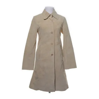 Veste longue en cuir (Beige) de Hollies Cuir