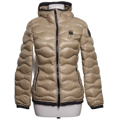 Dunjacka (Beige) från Blauer Dun, Fjädrar, Polyamid