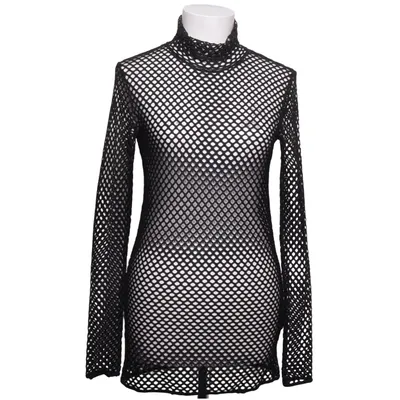 Mesh bluse (Sort) fra By Malene Birger Elastan, Polyester