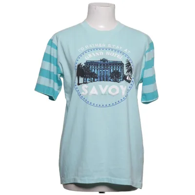 T-shirt (Blauw, Groen) van Bex Katoen, Polyester