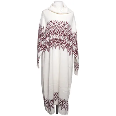 Poloklänning (Vit, Brun) från BPC Bonprix Collection Akryl