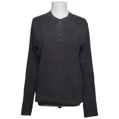 Henley T-shirt (Grå) fra Weekday Bomuld