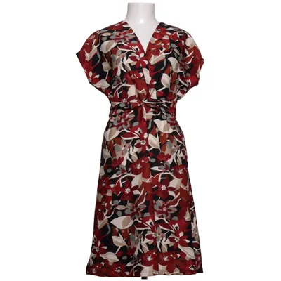 Jurk (Rood, Zwart, Beige) van WE Katoen, Gerecycled polyester