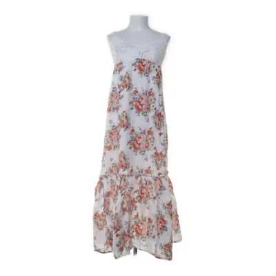 Dress (White, Multicolored) from Usha Cotton
