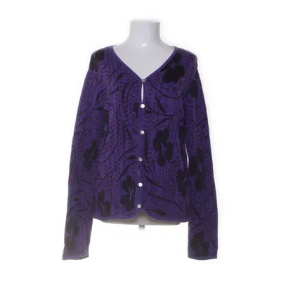 Cardigan (Purple, Black) from Gudrun Sjödén Cotton, Viscose