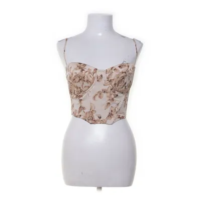 Corset (Beige, Black, Brown) from Shein Polyester
