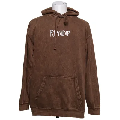 Huvtröja (Brun) från Ripndip Bomull