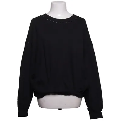 Collegetröja (Svart) från 10 Days Elastan, Ekologisk bomull