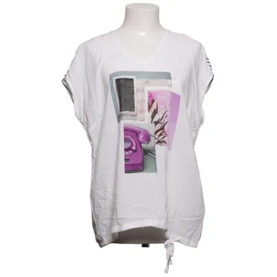 T-shirt (Wit, Zwart, Meerkleurig) van Kenny S. Viscose